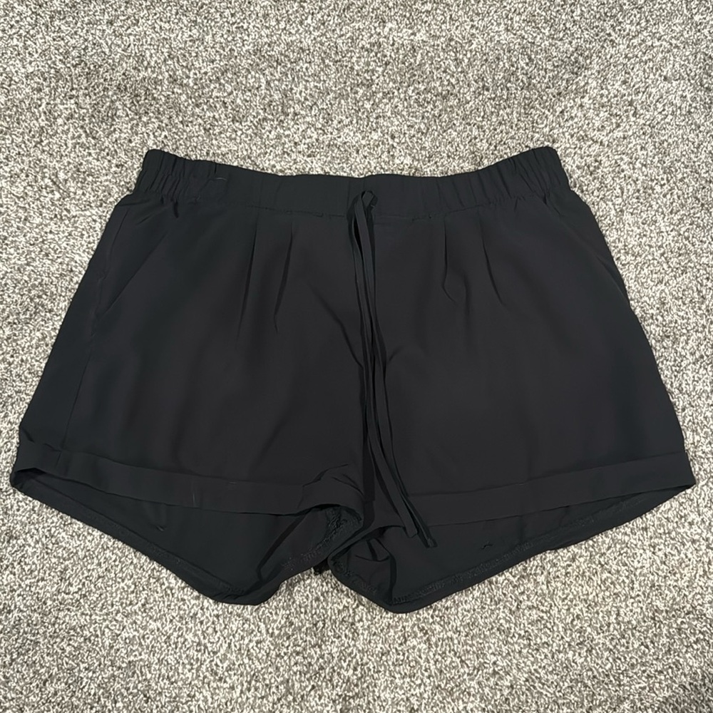 Black ZYIA summer shorts. Medium.